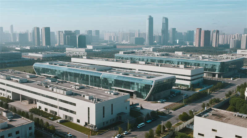 綠色生態(tài)園區(qū)——合肥生物制藥辦公廠(chǎng)房裝修設(shè)計(jì)